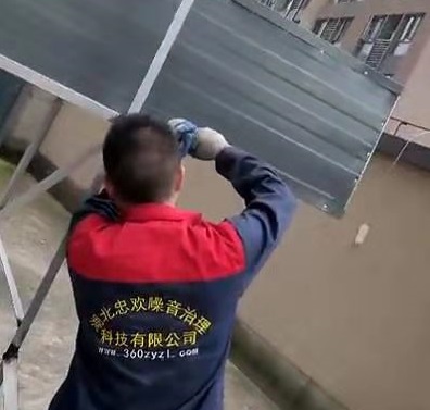 風(fēng)機(jī)安裝消音器